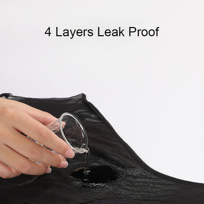 Mesh hole sexy lace  Period Panties 4 Layers menstrual panties niylon material for woman