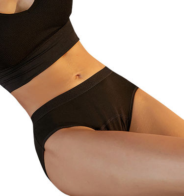 XS-6XL Washable Leak Proof Period Underwear Bamboo Fiber Absorbent Panties Briefs