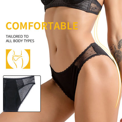 Sexy Reusable Leak Proof Underwear Menstrual Women Bamboo Viscose Underwear