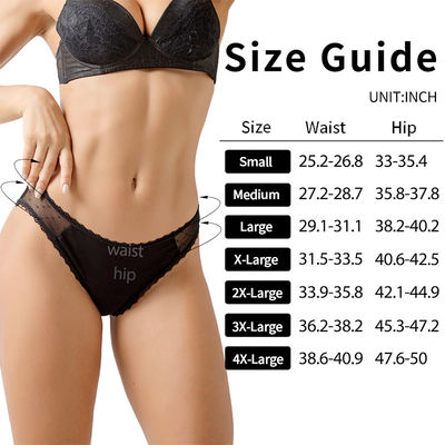 Sexy Reusable Leak Proof Underwear Menstrual Women Bamboo Viscose Underwear