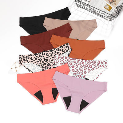 Anti-Bacterial Leak Proof Period Underwear Ladies Seamless Summer Breathable Panties