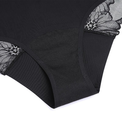 Menstrual Period Proof Underwear Leakproof Flower Mesh Sexy Transparent Underwear