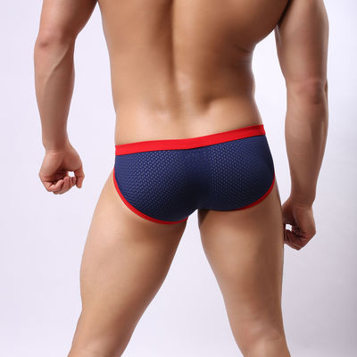 Adults Seamless Mens Briefs Underwear S-XL Cool Breathable Mens Mesh Underwear