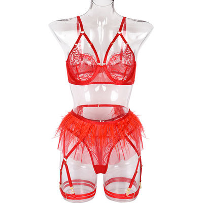 Sexy Pink Underwear Set Vendors Sexy Lingerie for Valentine's Day