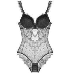 Seductive Sexy Bodysuit Lingerie French Knitted S-L Black Lingerie Body Suit