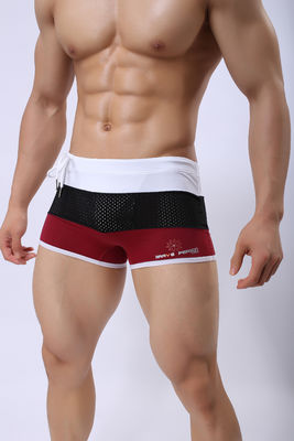 Anti-Bacterial Men Mesh Shorts Disposable Swimming Clothing Mesh Boxers