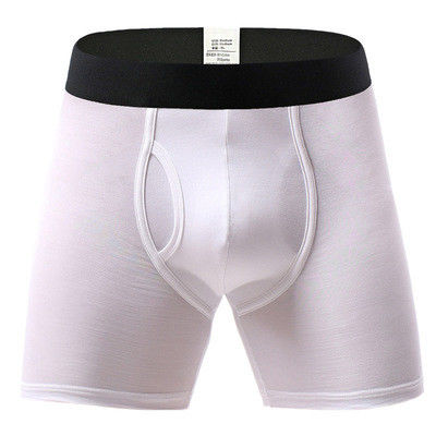 Plus Size Cotton Boxer Shorts Sports Mid-Rise Gym Boxer Briefs Custom Brand