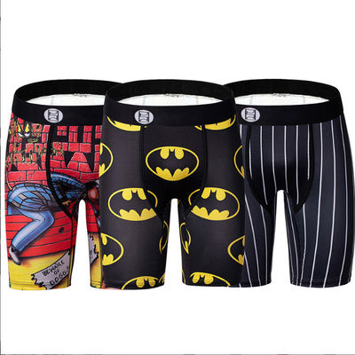 Custom Pattern Men'S Polyester Underwear Ethika Motorcycle Boxer Briefs