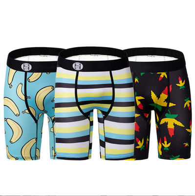 Custom Pattern Men'S Polyester Underwear Ethika Motorcycle Boxer Briefs