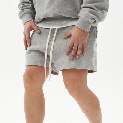 Men Cotton Sweat Shorts Workout Casual Loose Running Athletic Gym Shorts