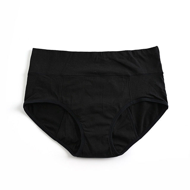 Woman underwear  4 layer period panties high absorbing 25-35ml middle rise